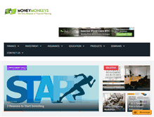 Tablet Screenshot of moneymonkeys.net